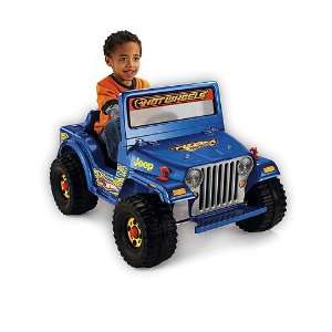 Fisher Price Power Wheels Hot Wheels Jeep  Toys & Games  