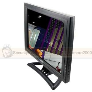 15 inch LCD Monitor with VGA HDMI for Security Surveillance