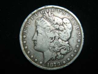 1878 CC Morgan Silver Dollar Rim Damage As Is Lot #M02291218  