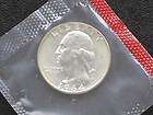 1964 D Washington Quarter 90% Silver BU Coin From U.S. Mint Set C4310L