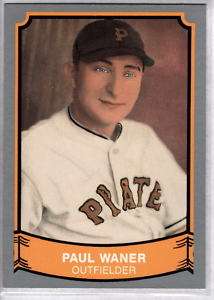 PAUL WANER 1989 Pacific Baseball Legends #127  
