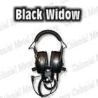 detectorpro black widow headphones metal detecting one day shipping 