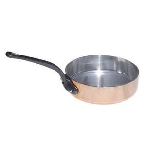  Mheritage Cuprinox 3.2 Quart Saute Pan with a Cast Iron 
