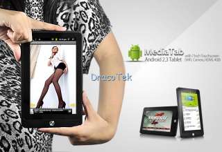  Android 2.3 Tablet with 7 Inch Capacitive Touchscreen, a new Tablet 