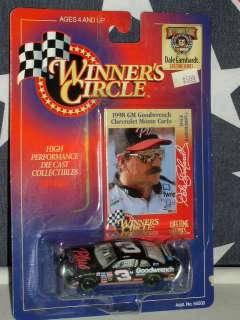 1998 Dale Earnhardt #3 Goodwrench Plus 164 Winners Circle Lifetime 