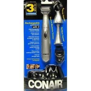  Conair 3 1 Personal Trimmer (3 Pack) with Free Nail File 