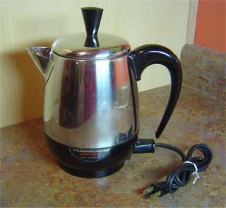   Cup Percolator USA Superfast Electric Coffee Maker Pot 134B  
