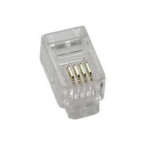   Plug, 4 Position, 4 Conductor For Flat Stranded Cable Electronics