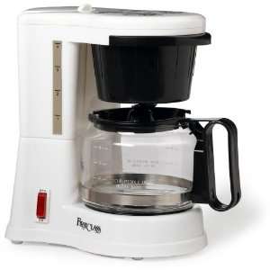   First Class CM410WD 4 Cup Coffee Maker, White
