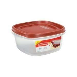  Rubbermaid INC 7J66 00 CHILI 5 cup Easy find Lid Square 