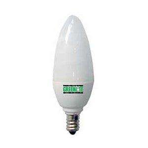 Greenlite Lighting 7W/ELC 7 Watt Candelabra 2700K CFL Bulb 