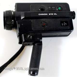 CHINON 213 XL SUPER 8MM CAMERA  