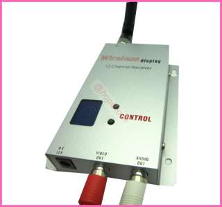 15CH Wireless 700mw CCTV A/V Transmitter Receiver  