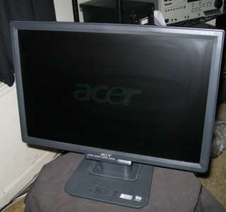 Acer AL1916W 19 Widescreen LCD Monitor Fedx Ground Ship 099802604639 