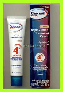 Clearasil Ultra Rapid Acne Treatment Cream Benzoyl Peroxide 10% Tinted 