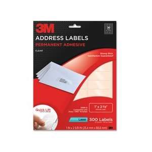 3M Commercial Office Supply Div. Products   Address Labels, Laser Film 