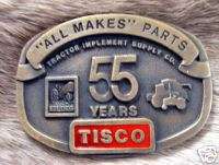 Tisco Tractor Implement Agriculture Farming Belt Buckle  