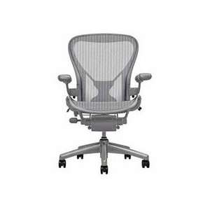  Aeron Titanium Fully Loaded Posture Fit Chair By Herman Miller 