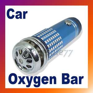 Fresh Air Purifier Ionizer Oxygen Bar Ozone Filter Car  