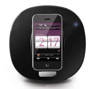 iLuv App Station Alarm Clock Stereo Speaker Dock for iPod and iPhone 