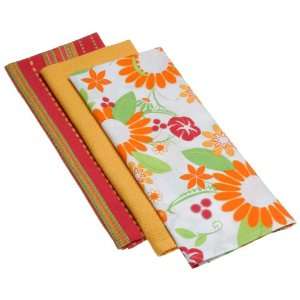  DII Tropical Punch Mixed Dishtowel, Set of 3