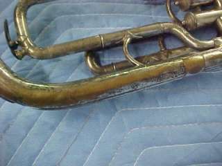   Salvation Army The Trumph Alto Horn Good Playing Condition  