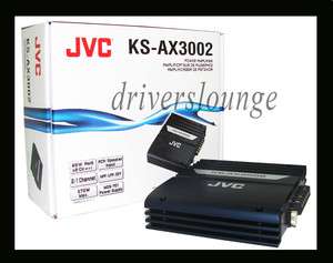 JVC KS AX3002 2 Channel Car Amplifier for ICE  