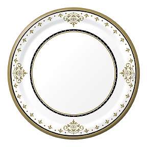 50th Anniversary Party STAFFORD GOLD DINNER PLATES  
