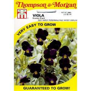   & Morgan 3321 Viola Bowles Black Seed Packet Patio, Lawn & Garden