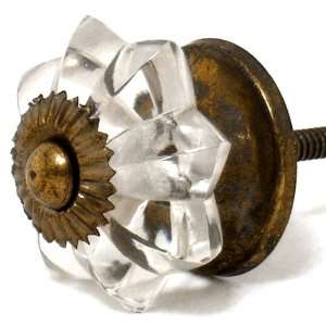   Antique Brass Hardware. Glass Knobs, Handles & Pulls for Dresser