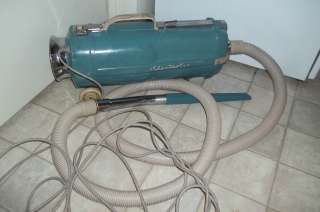 Vintage Electrolux Turquoise Vacuum Cleaner includes Attachment s 