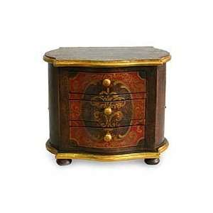  NOVICA Cedar jewelry box, Antique