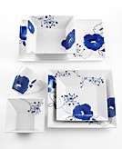    The Cellar Indigo Bloom Dinnerware and Serveware Collection 