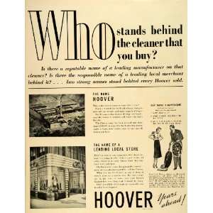   Electric Vacuum Cleaner House Appliances Vintage   Original Print Ad