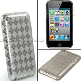   Diamond TPU Gel Hard Case Cover For Apple iPod Touch 4 4th Generation