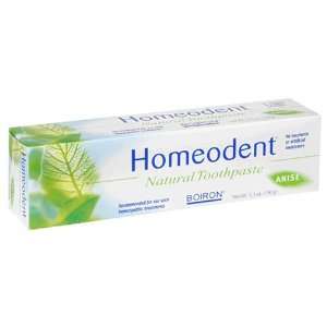  Boiron Homeodent Natural Toothpaste, Anise, 3.3 oz (100 g 