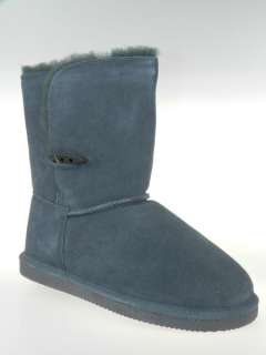 BEARPAW VICTORIAN 681 NEW Womens Slate Wool Boot Shoes Size 9 
