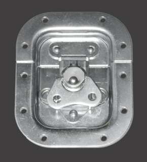 Small ATA Case Recessed Butterfly Twist Latch Zinc  