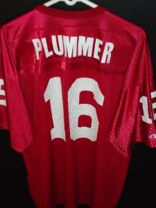    PLUMMER CARDINALS NFL JERSEY SHIRT AUTHENTIC CHAMPION MENS L  