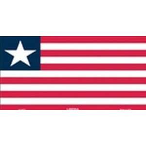  Liberia Flag License Plate Plates Tags Tag auto vehicle car 