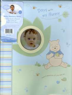 Winnie The Pooh Baby Memory/Baby Book Boy Blue  