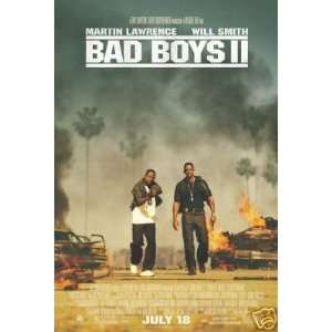 Bad Boys II Reg Double Sided Original Movie poster 