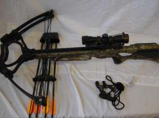 Barnett Ghost 350 CRT Crossbow Package (Quiver, 4   20 Inch Arrows and 