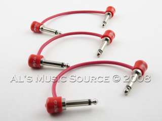 George Ls patch cables 3 red 6 inch cables  