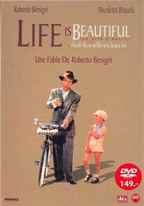 LIFE IS BEAUTIFUL Academy Winner Italian Drama DVD  