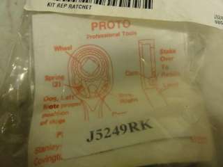 13558 NEW Proto J5249RK Ratchet Repair Kit  