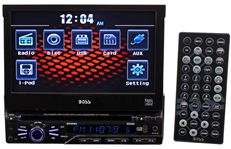 Boss BV9965 7” In Dash Flip Out Car DVD/USB/SD/iPhone Player + USB 