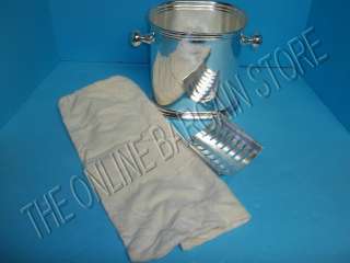   Barn Hotel Ice Bucket Silver Plated Double Wine Bottle Cooler Chiller