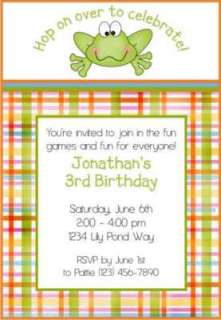   or lil turtle birthday invitations with colorful plaid background