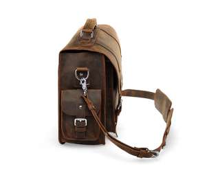 Large Classic Leather Briefcase Messenger Bag Laptop Satchel Attache 